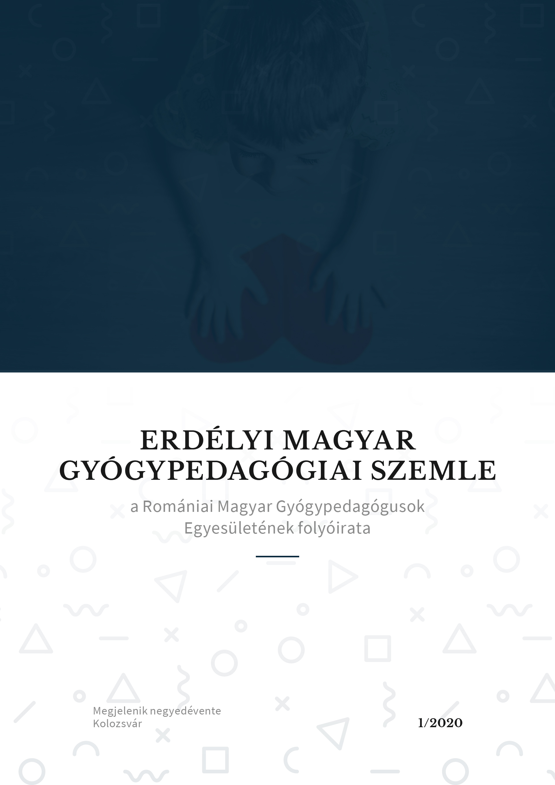 Erdélyi Magyar Gyógypedagógiai Szemle borító