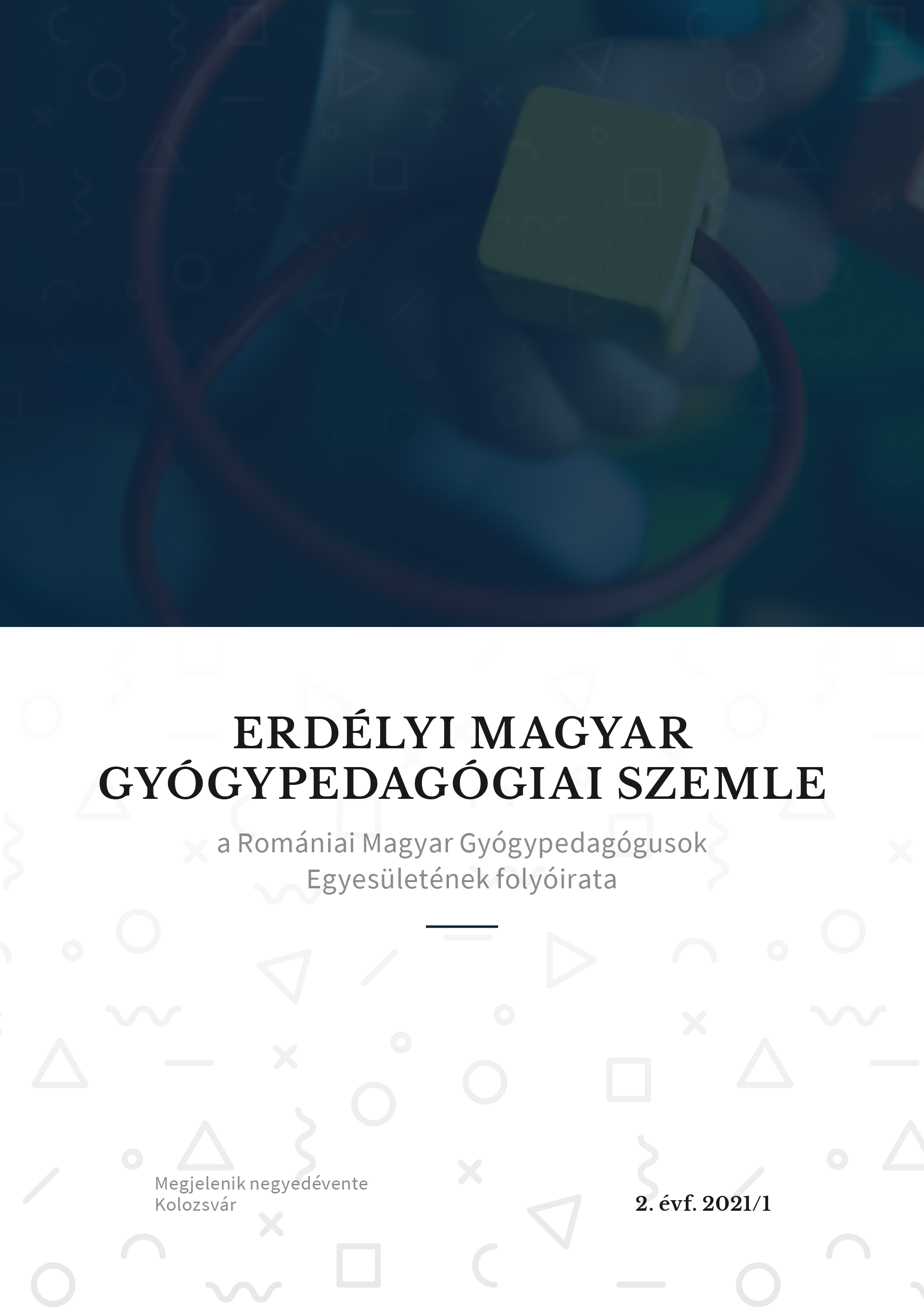 Erdélyi Magyar Gyógypedagógiai Szemle II borító